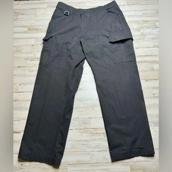 Midway USA Men's Military Black Tactical Ripstop Cargo Pants 38x30 - Picture 4 of 11